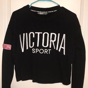 Victoria secret sport crop pullover